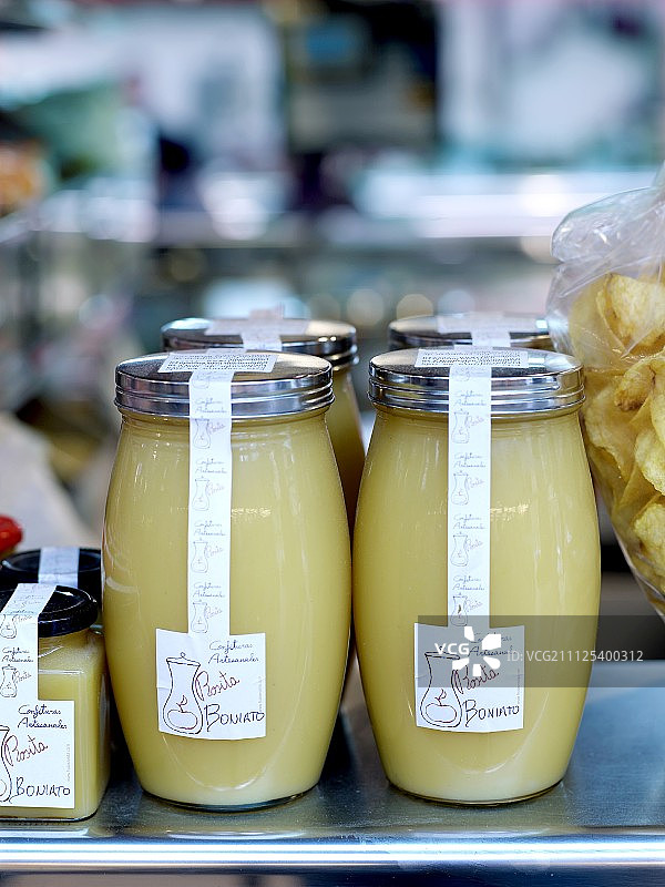 红薯果酱罐图片素材