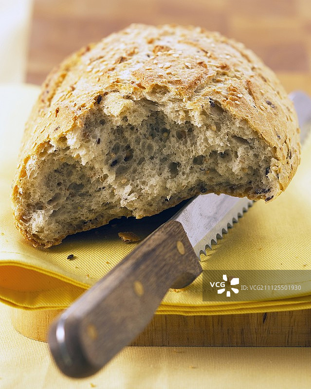 圆形面包图片素材