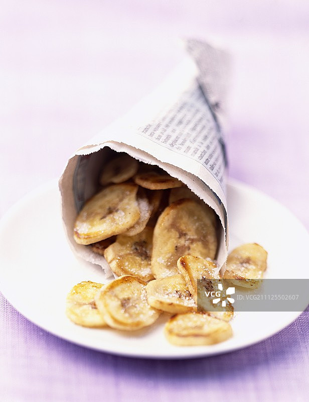 香蕉片图片素材