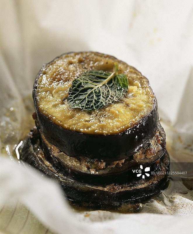 迷你纸包希腊茄盒图片素材