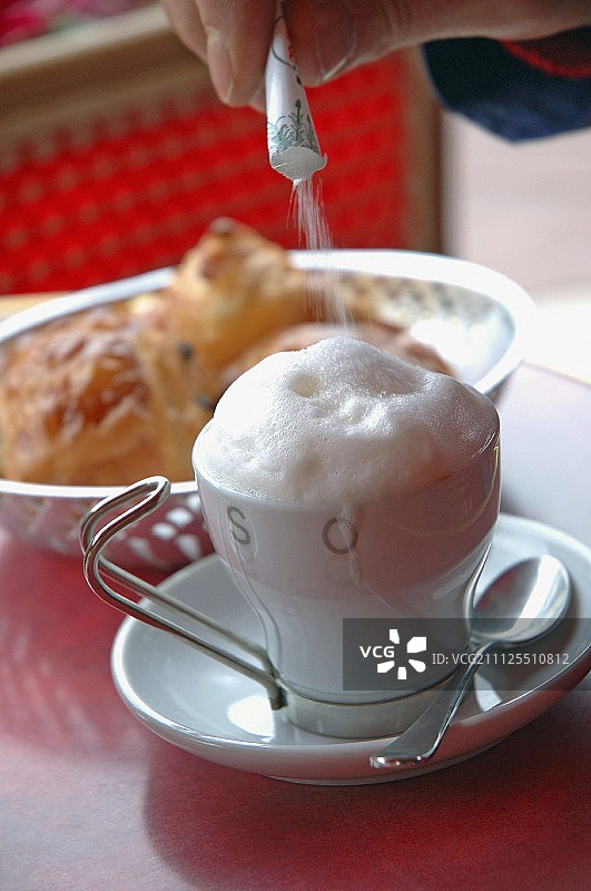 卡布奇诺咖啡图片素材