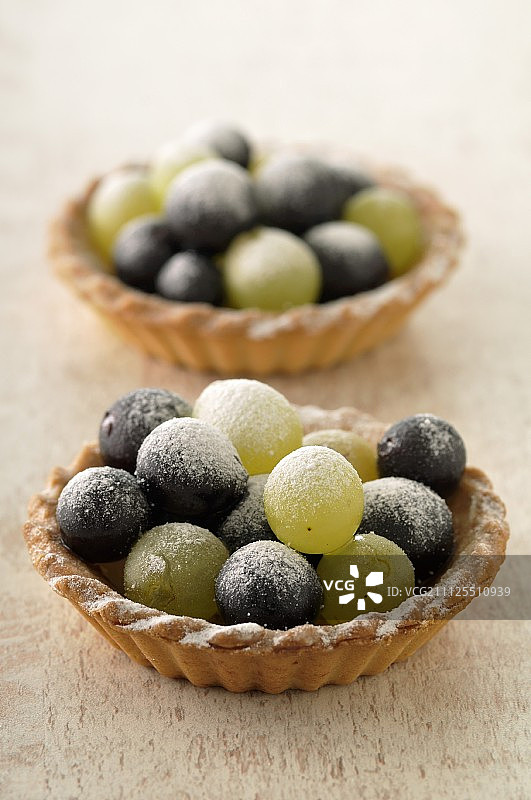 黑白葡萄馅饼图片素材