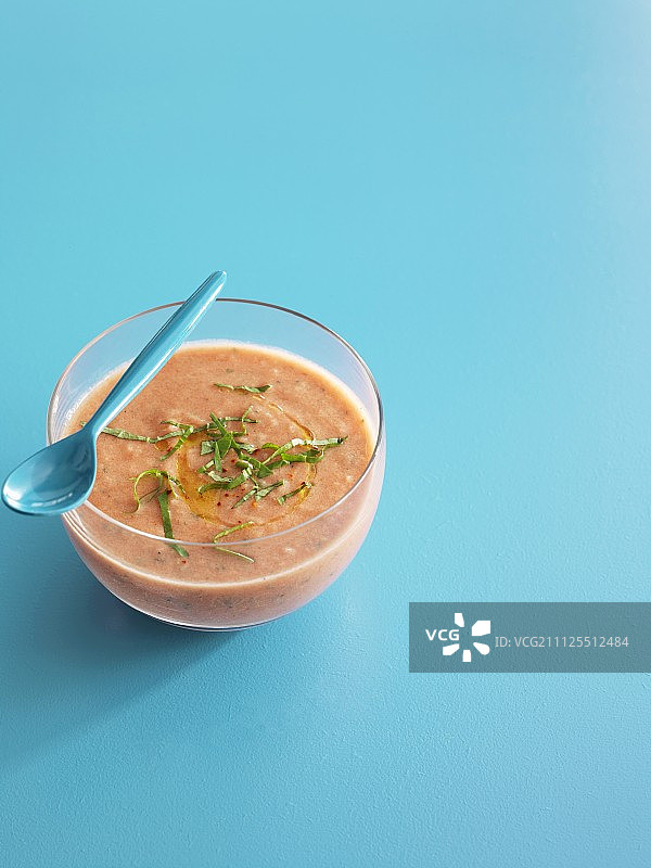 西班牙凉菜汤图片素材