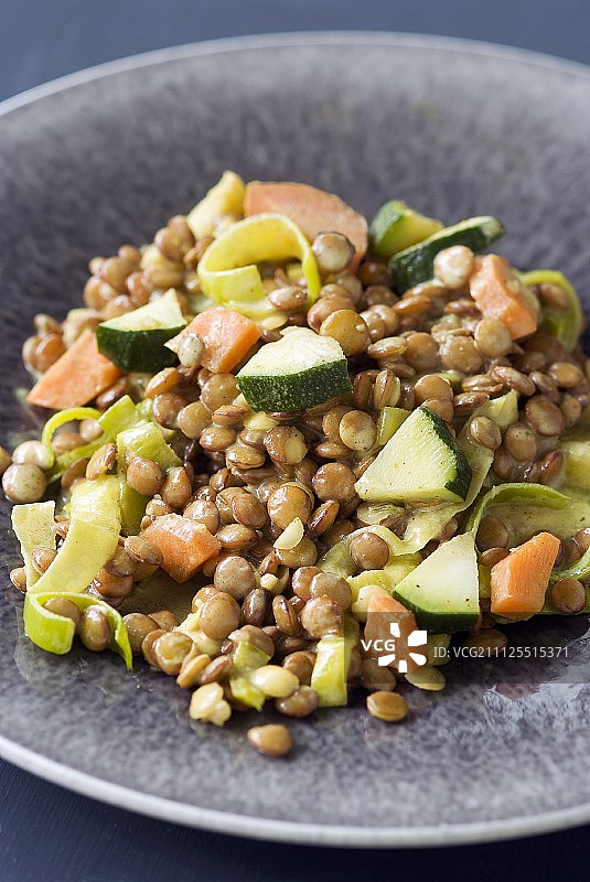 扁豆沙拉图片素材
