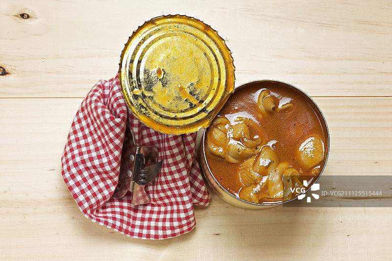 Tripoux罐头图片素材