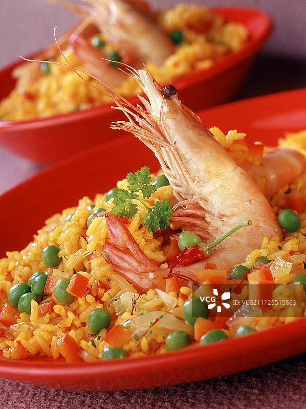 西班牙米饭图片素材