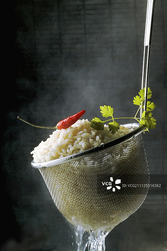 沥水克里奥尔米饭图片素材