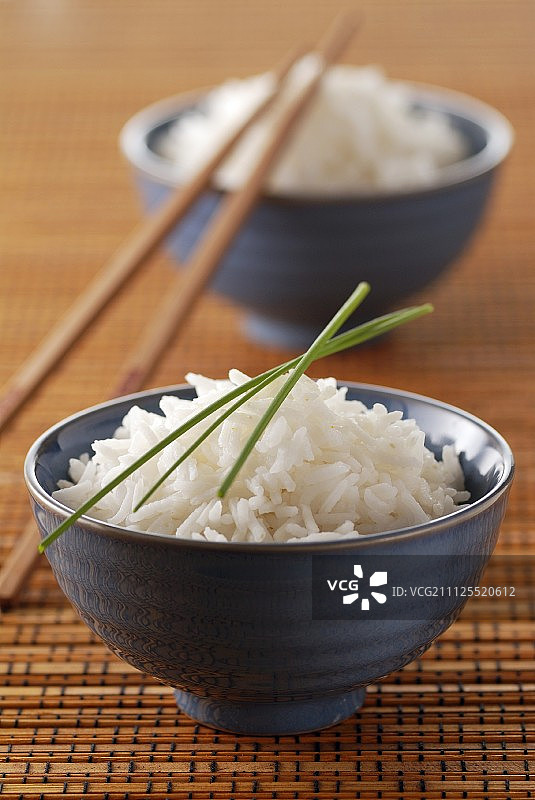 多碗米饭图片素材