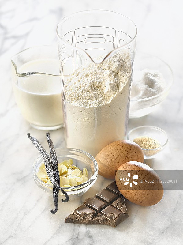 糕点食材组合图片素材