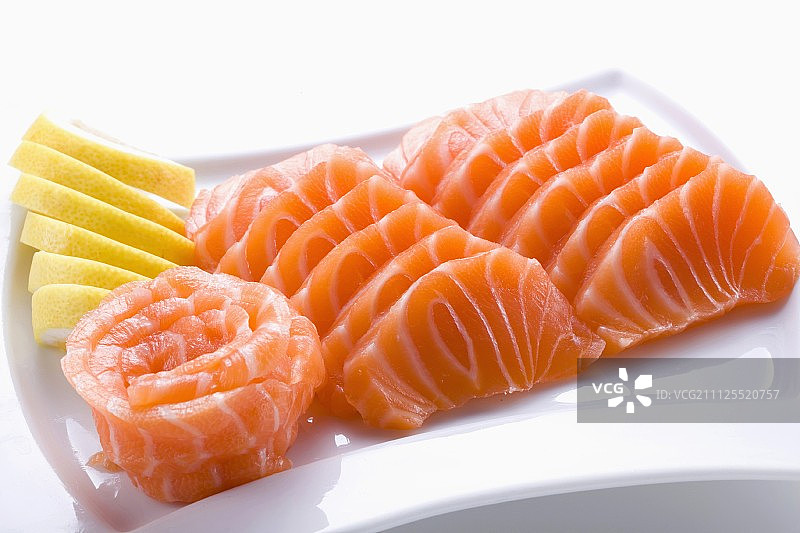 三文鱼刺身图片素材