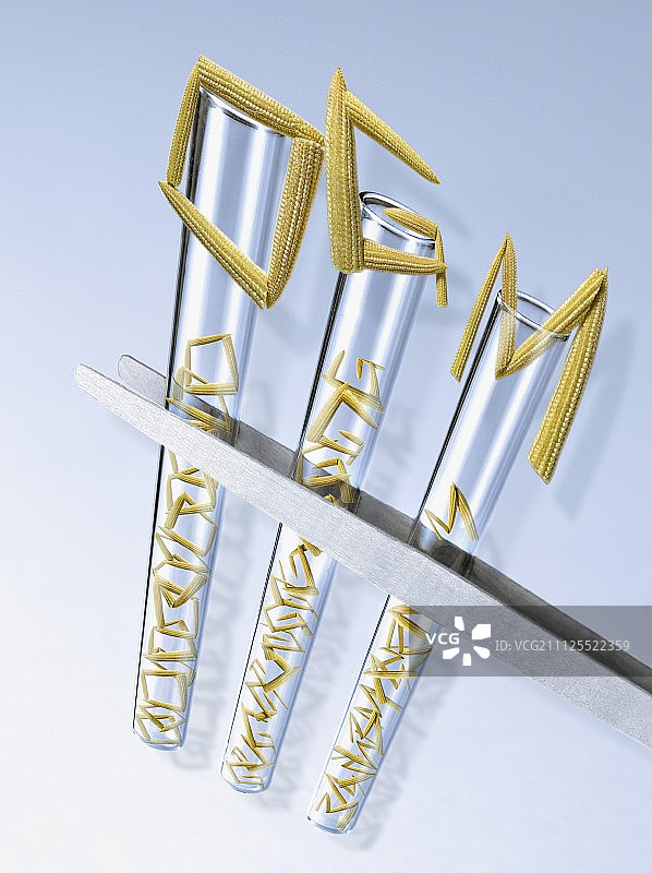 转基因玉米试管图片素材