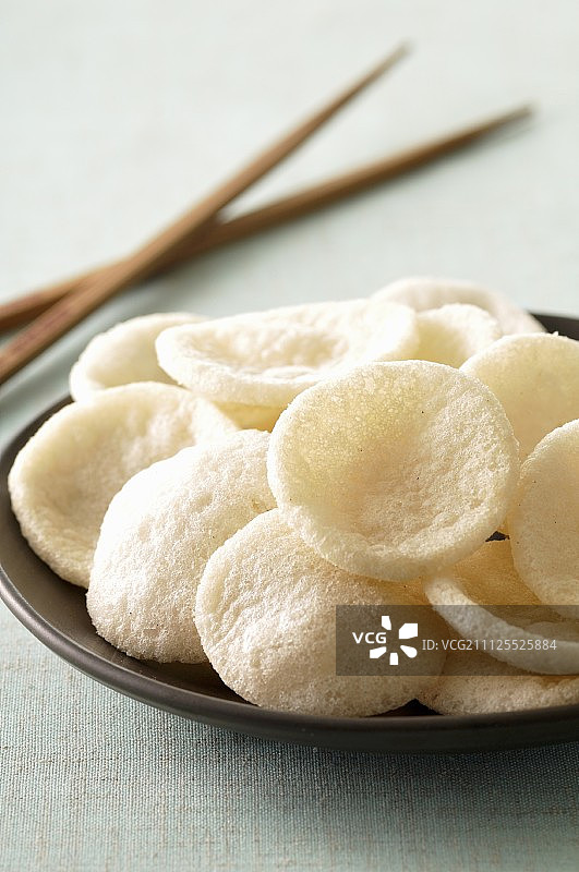 中式虾片图片素材