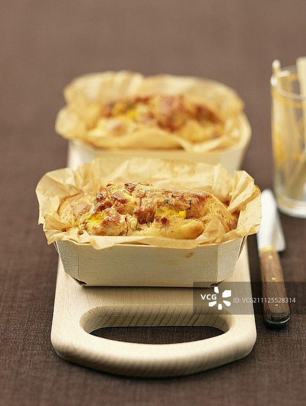 博福特和南瓜风味蛋糕图片素材