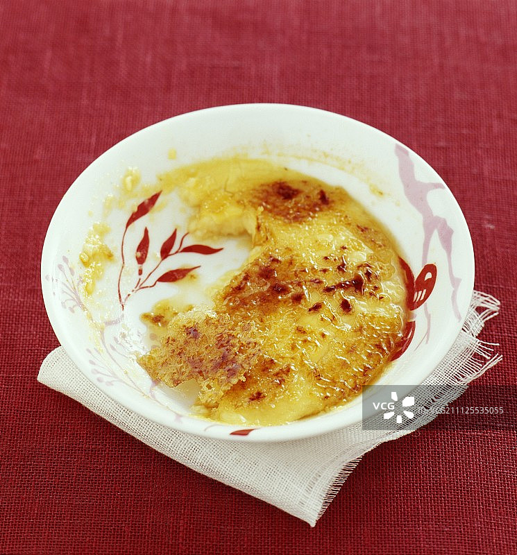 蒙巴兹亚克焦糖布丁图片素材