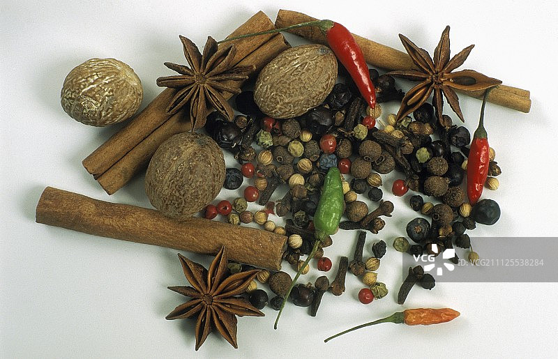 什锦香料图片素材