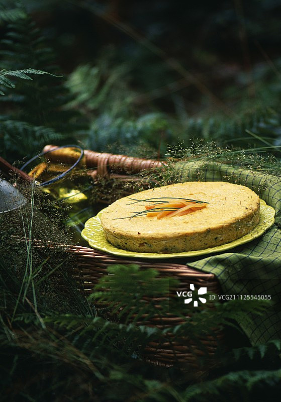 胡萝卜蛋糕图片素材