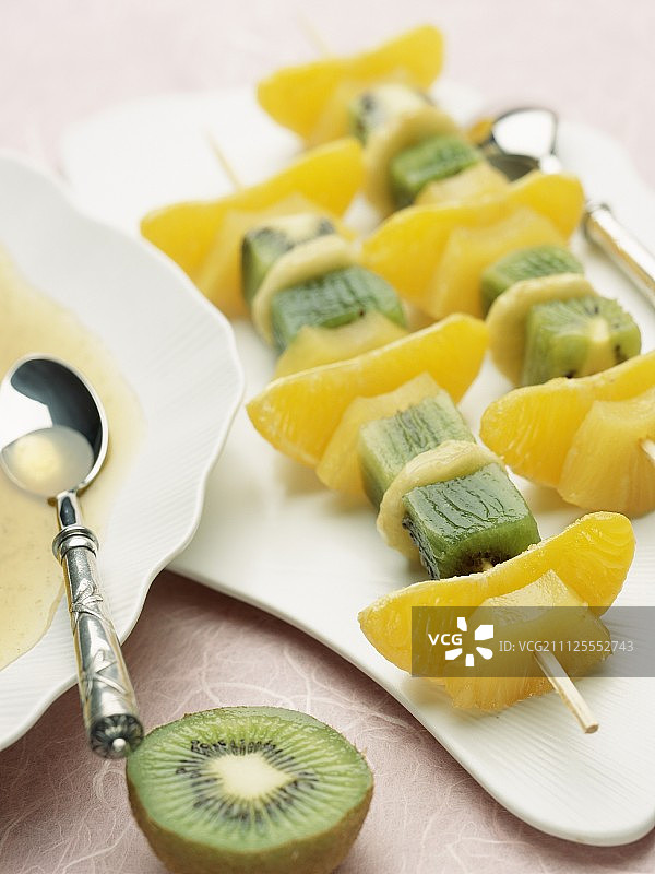 奇异水果串图片素材