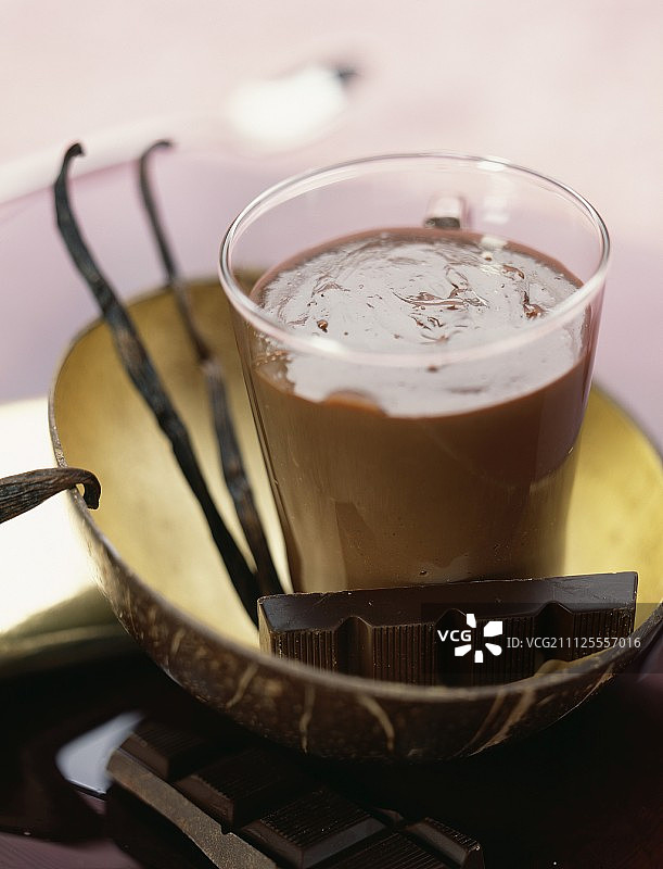 巧克力牛奶果酱图片素材