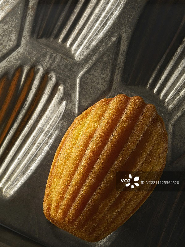 模具中的玛德琳图片素材