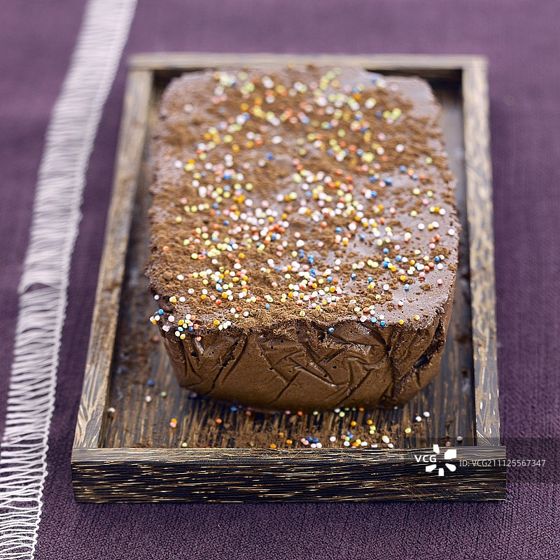 巧克力马奎斯蛋糕图片素材