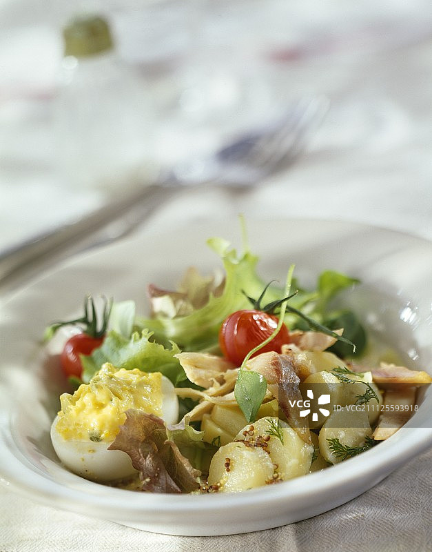 海陆沙拉图片素材