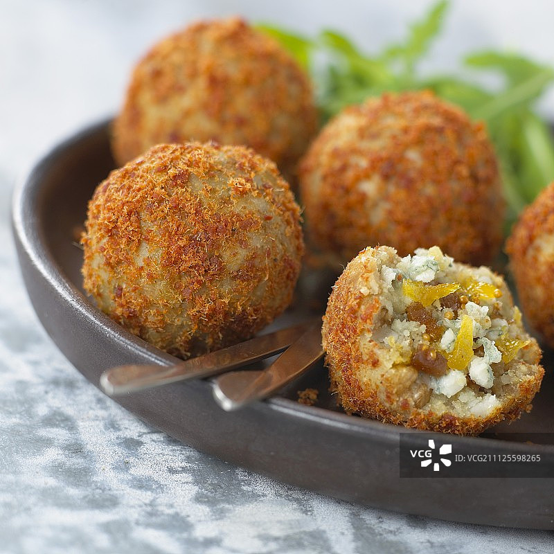 炸鱼丸图片素材