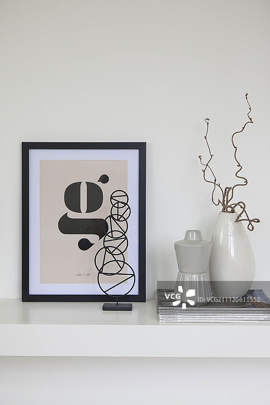 现代斯堪的纳维亚设计师作品静物图片素材