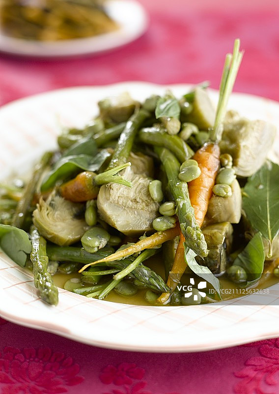 春季蔬菜炖图片素材