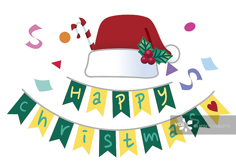 圣诞快乐，新年快乐图片素材