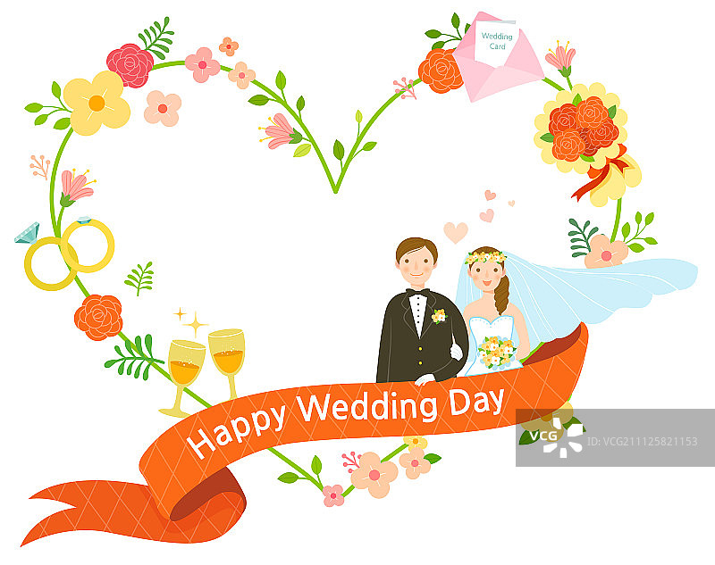 爱心相框图片素材