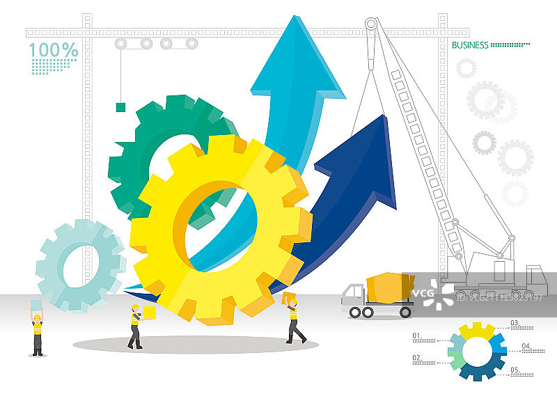 信息图表示例图片素材