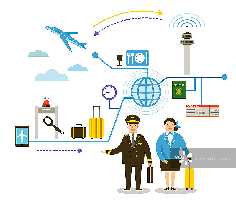 招聘插画图片素材