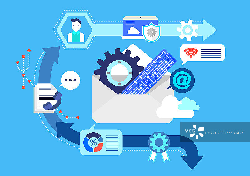 商务象形图图片素材