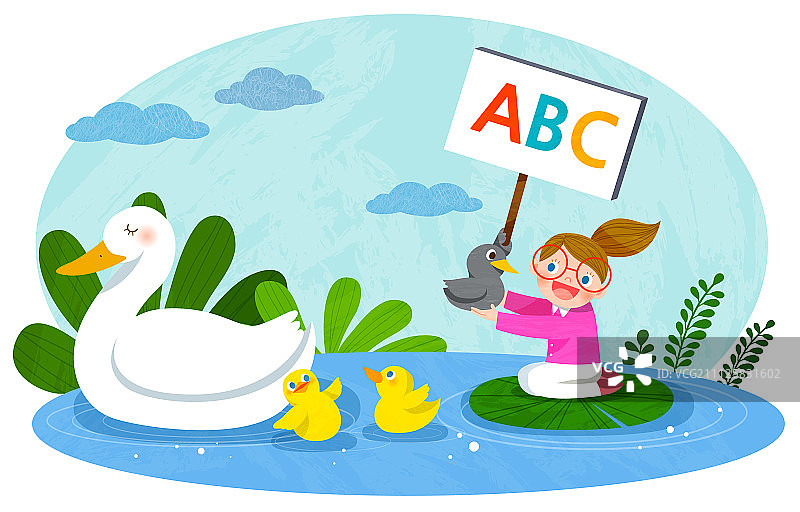 儿童故事插画图片素材