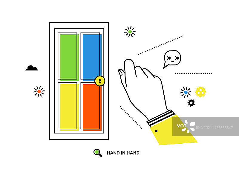 手与沟通图片素材