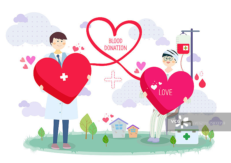 献血图片素材