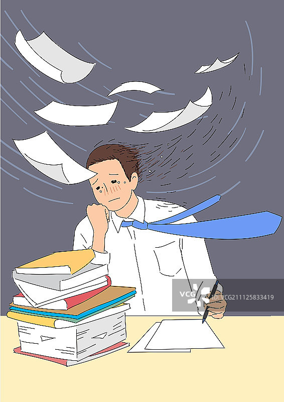 脱发图示图片素材