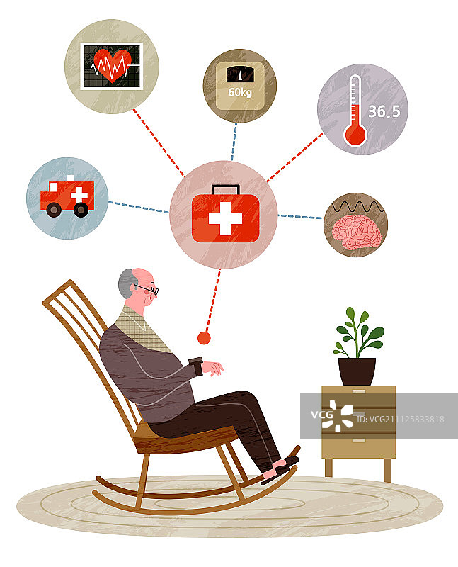 物联网示意图片素材