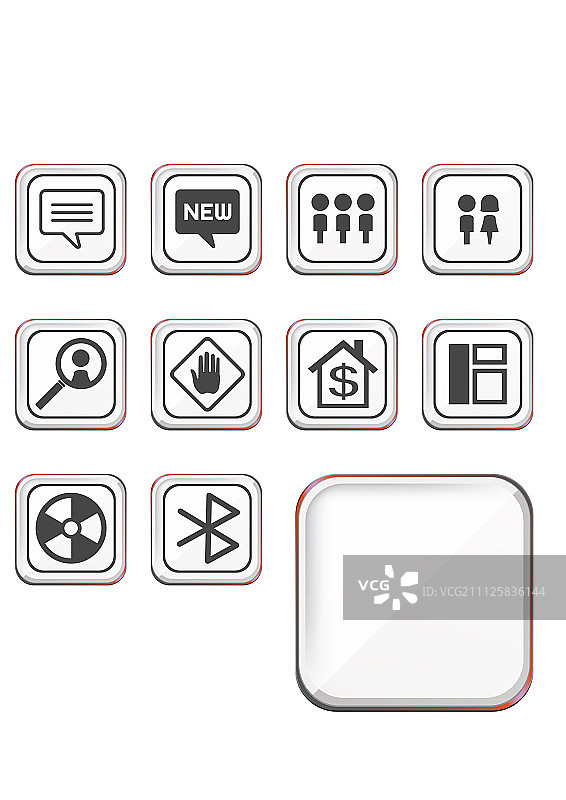 手机按钮图标图片素材