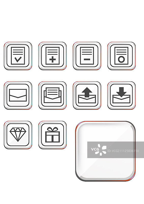 手机按钮图标图片素材