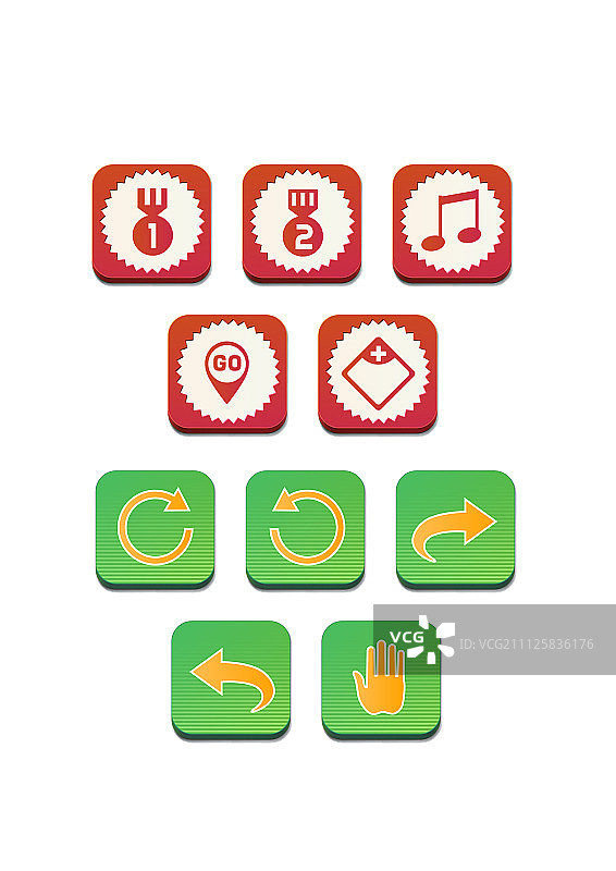 手机按钮图标图片素材