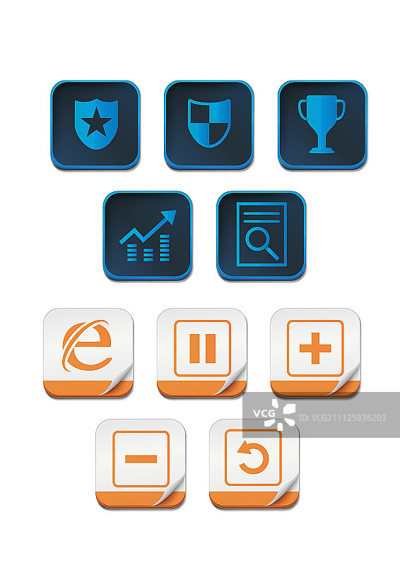 手机按钮图标图片素材