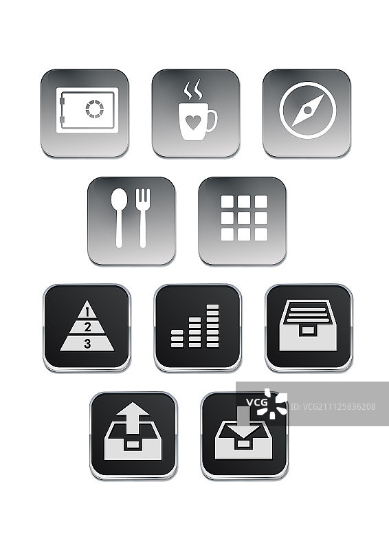 手机按钮图标图片素材