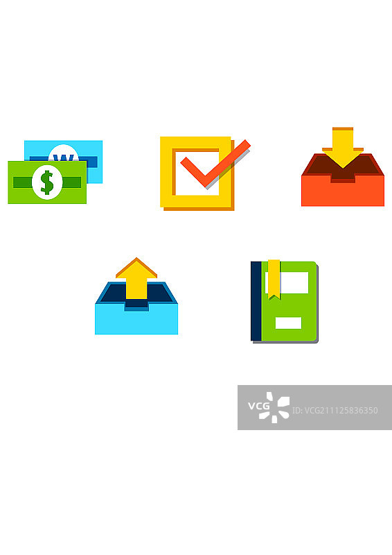 彩色图标图片素材