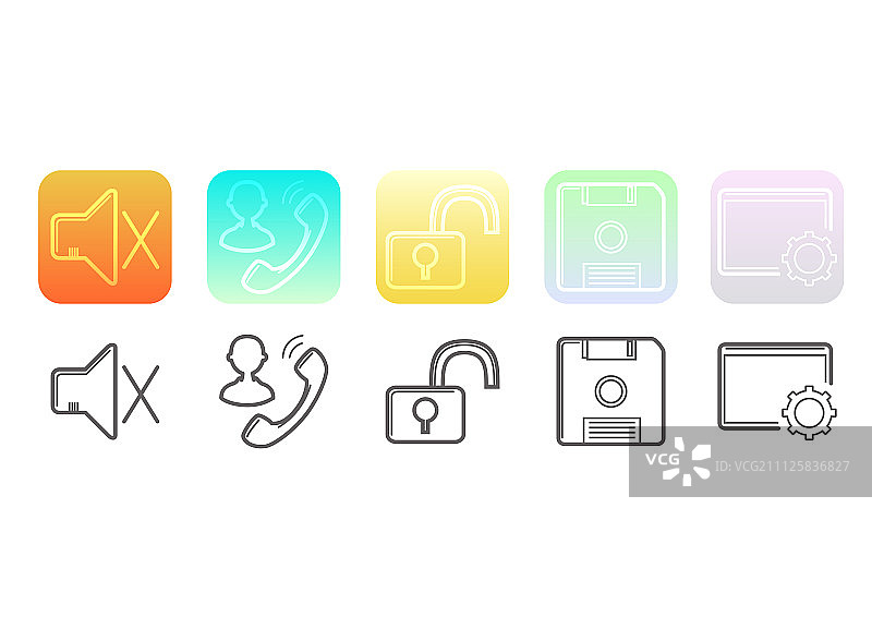 iOS图标图片素材