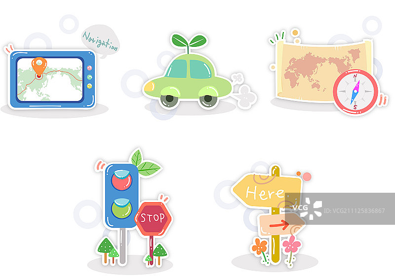 图标贴纸图片素材