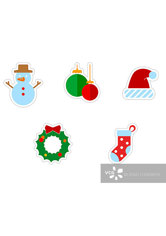 圣诞节的图标图片素材