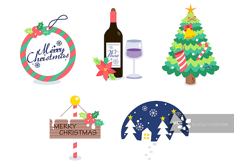 圣诞节的图标图片素材