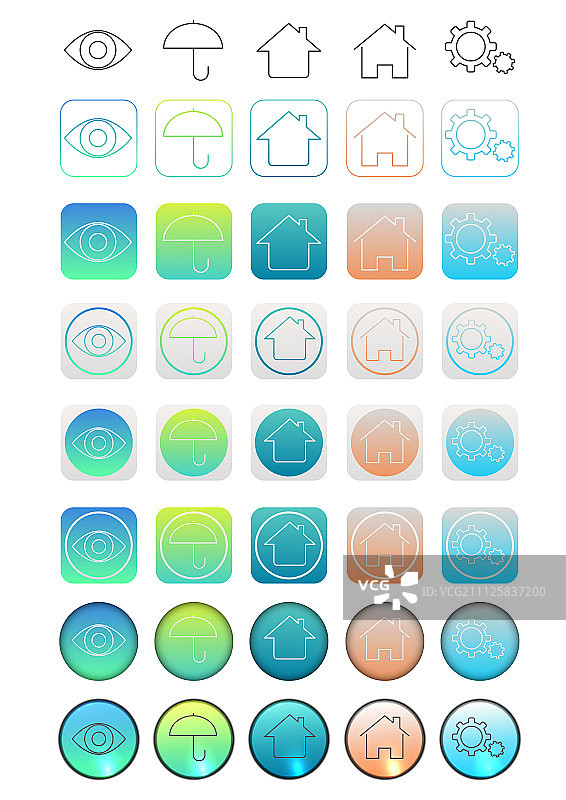 移动图标图片素材