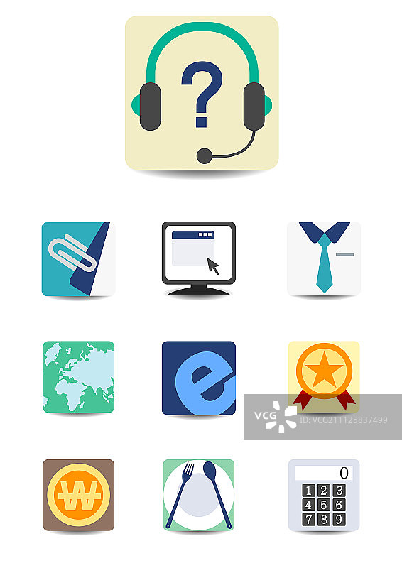 手机按钮图标图片素材